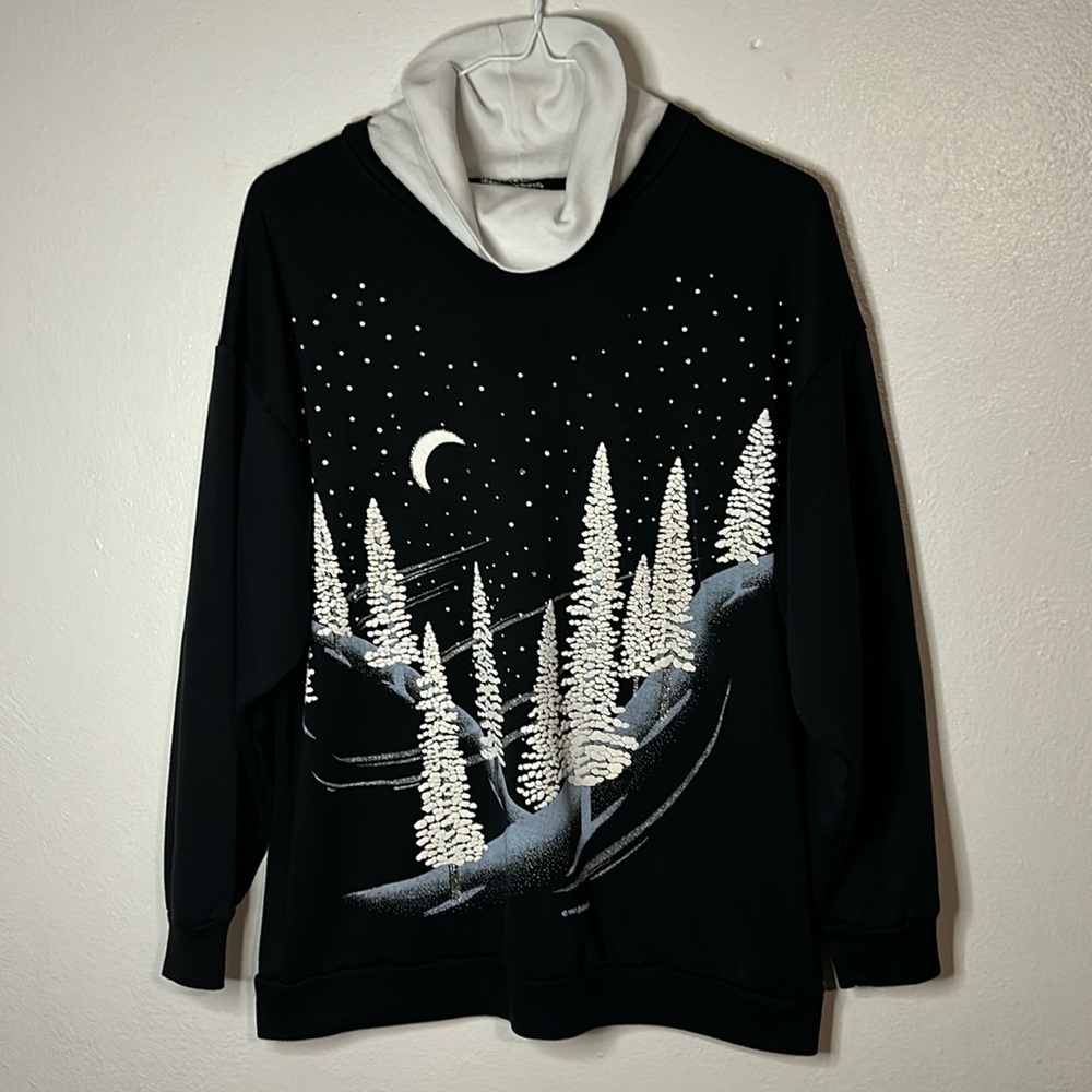 90’s Vintage winter sweat shirt